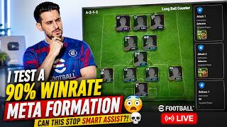 I TEST A 90% WINRATE META FORMATION 😳 CAN THIS STOP SMART ASSIST?! 💀 eFootball LIVE