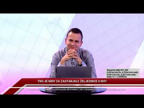 TV REPLIKA 12.09.2022. - TKO JE KRIV ZA ZASTARJELE ŽELJEZNICE U RH?