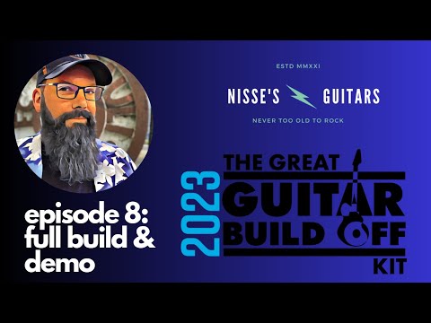 The Julcaster - Nisse's Guitars - Full Build & Demo - Great Guitar Build Off #ggbo2023