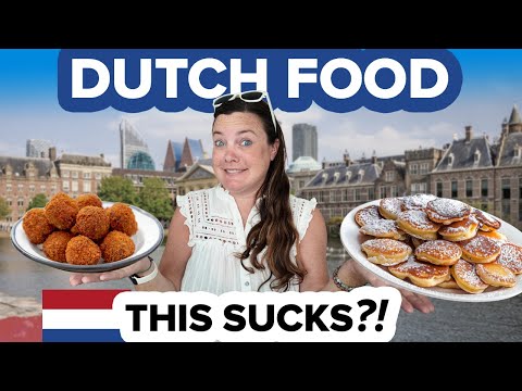 Everyone Told Us Dutch Food Sucks 👎 Canadians Feast in The Hague Netherlands