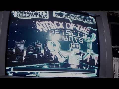 Unboxing/Playing Attack of the Petscii Robots for SNES