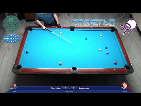 Prostar CUP IX Niels Feijen vs Gentjan Gega FINAL