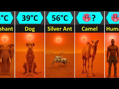 Animals Heat Tolerance Comparison | Which Animals Survive the Most Heat?