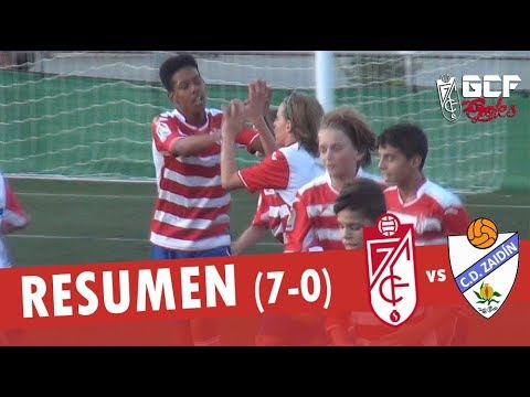 Granada CF Infantil 'B' 7-0 CD Zaidín | Resumen del partido y goles [HD]