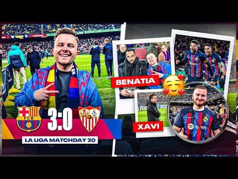Mein 1. Mal im CAMP NOU 😍 100% GÄNSEHAUT 😱 Barcelona vs Sevilla STADION VLOG