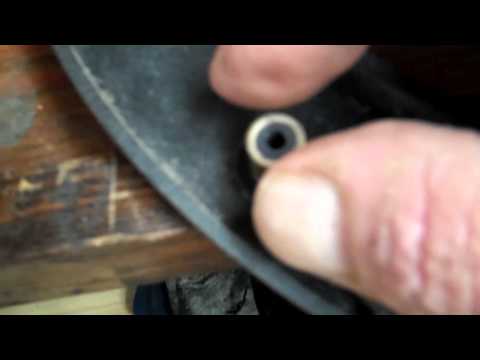 Autohelm Raymarine st4000 wheel drive belt repair 001