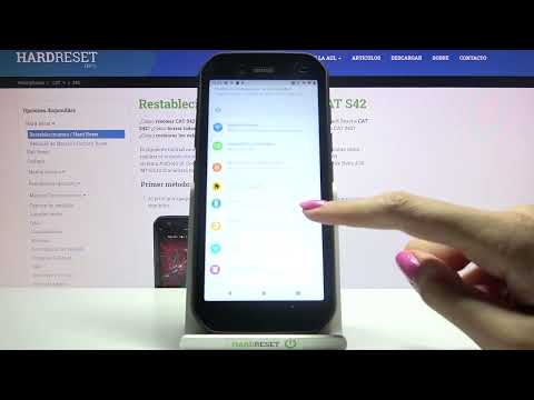 Cómo ver el porcentaje de batería exacto en CAT S42