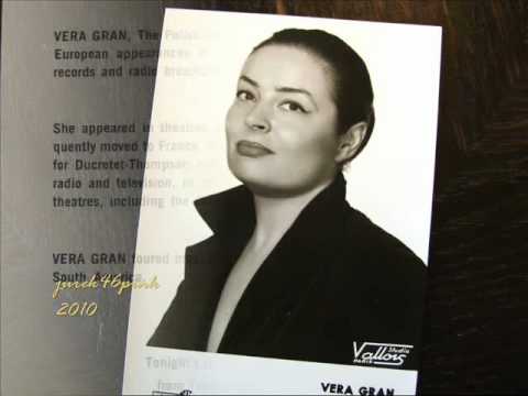 Wiera Gran sings G.Gershwin's „The Man I Love" in Polish !