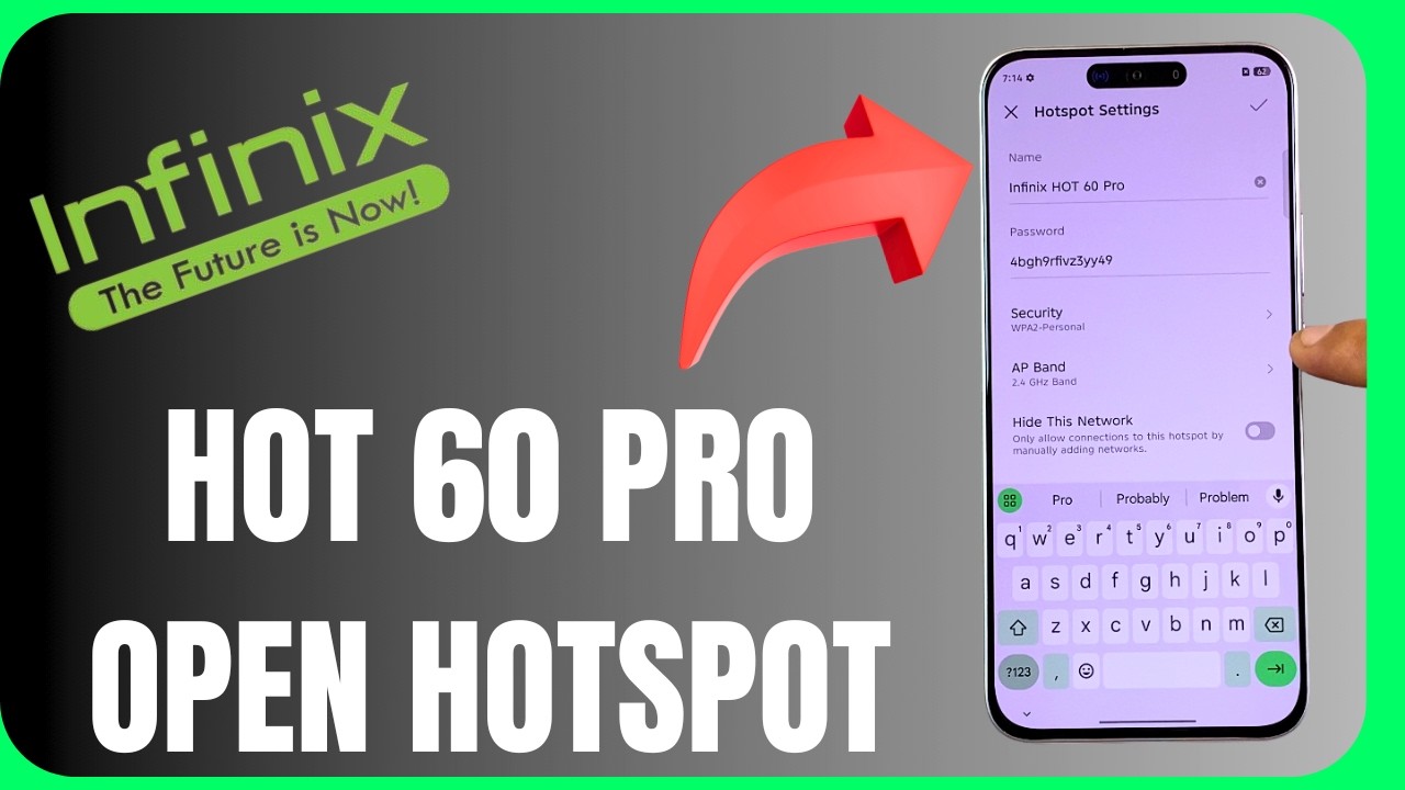 📶 Infinix Hot 60 Pro Hotspot ON/OFF | Easy Method 😱📱