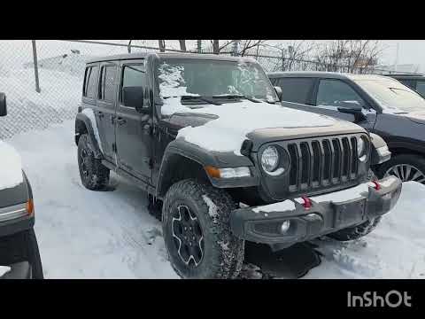 2023 Jeep Wrangler Rubicon 4 Door 4x4 in Silver for sale at Finch Chrysler Dodge Jeep Ram Ltd in London, ON