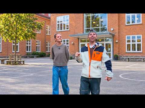 Hun bor på en 100 år gammel skole! (House Tour)