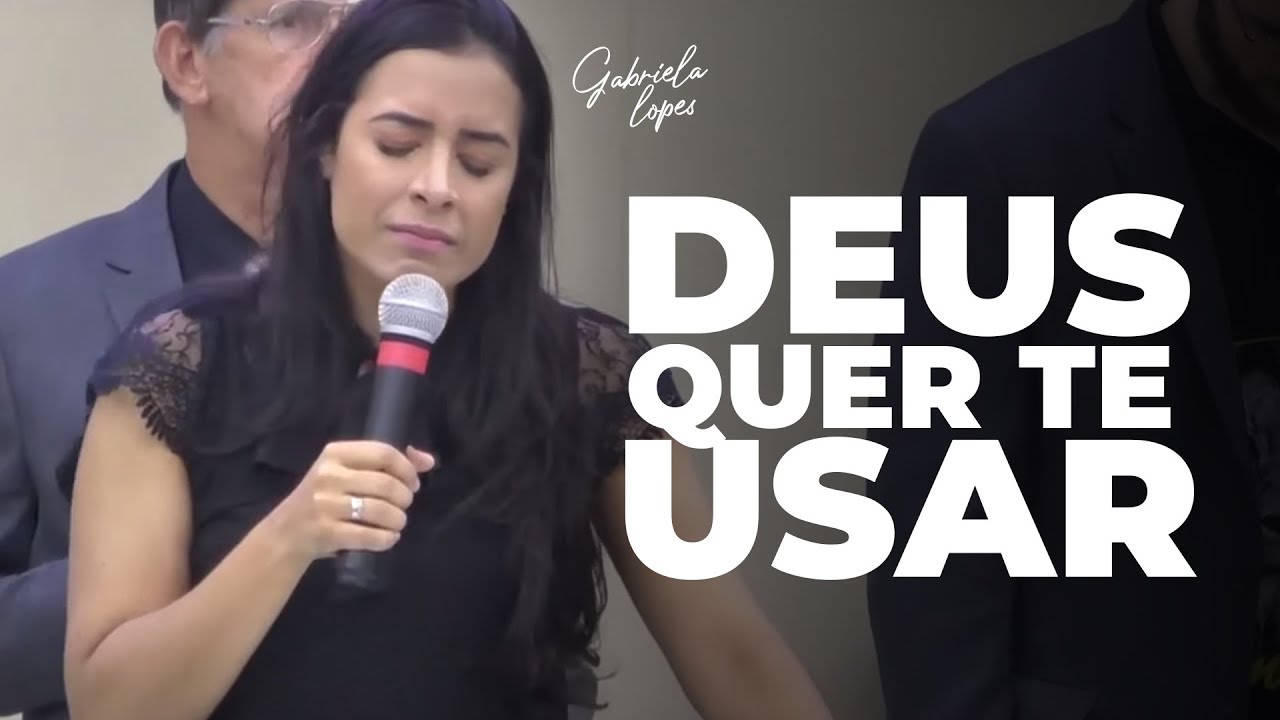 PARE DE PERDER TEMPO, DEUS QUER TE USAR - Miss. Gabriela Lopes | Pregação