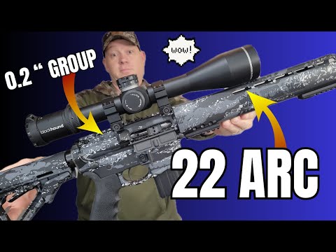 INSANE Groups With This New Rifle... [Brenton USA 22 ARC]