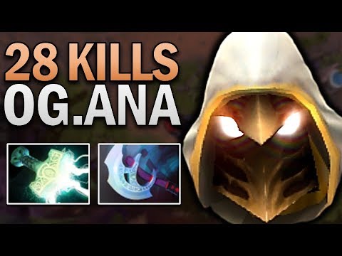 OG.Ana Juggernaut with 28 Kills Dota 2 7.22 ROAD TO TI11