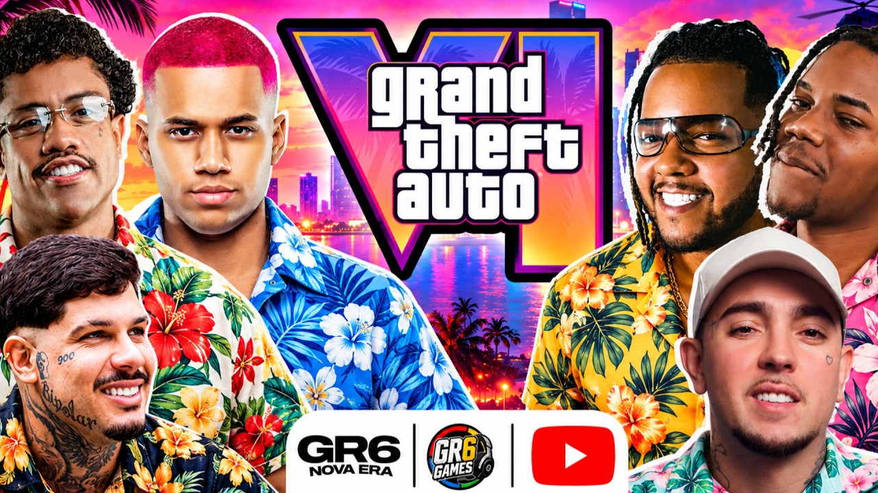 AO VIVO: GTA 6 | VULGO FK, MC DAVI, PHE CACHORRERA, DJ 900, DJ MATT D | 19/11 | GR6 GAMES