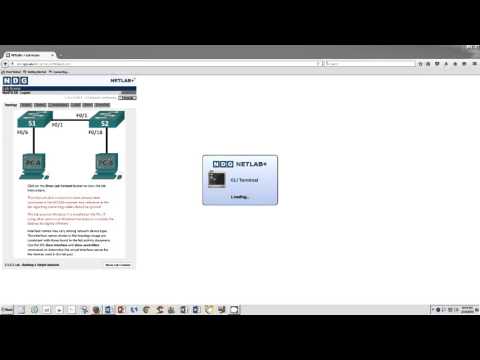 NDG Orientation Using Lab 2.3.3.3