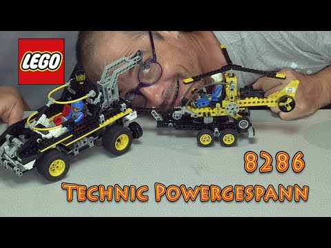 LEGO® 8286-1 Review: Technic Powergespann ein genialer Anhänger! vom Jahr 1996 - LY-00467