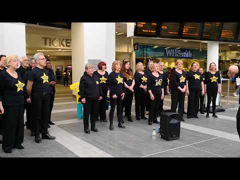 2018.03.24 Midland Rock Choir, Grand Central, Birmingham, UK - 04