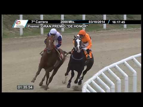 HIPÓDROMO LAS PIEDRAS 03/10/14 c07 GRAN PREMIO DE HONOR RECUERDOS