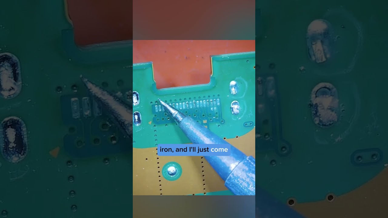 Fixing Botched HDMI Port Replacement #tronicsfix  #diy  #ps5