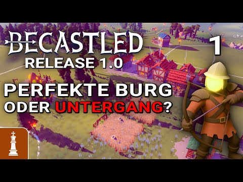 Perfect castle building or grandiose DESTRUCTION? ♚ Let's Play Becastled Release 1.0 #1 [German]