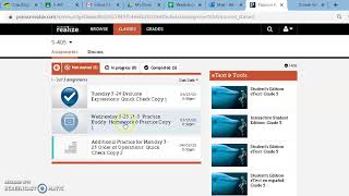 Directions for Pearson Realize