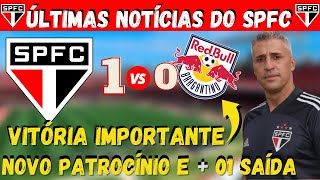 VITRIA ! SPFC X BRAGANTINO | NOVO PATROCNIO | + 01 SADA E DVIDAS