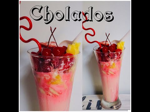 Cholados recipe | Colombian cholados | Colombian snow...