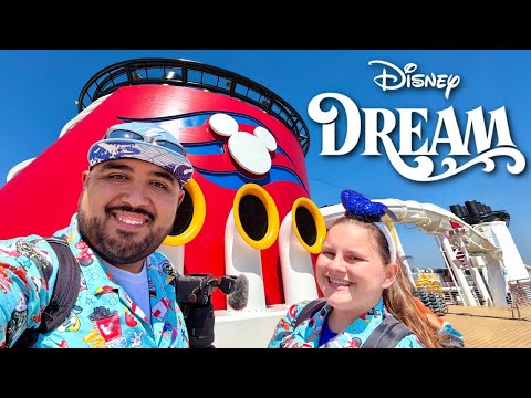 Disney Dream Cruise EMBARKATION DAY! Disney Cruise Line 2025! Disney Cruise Vlog 1