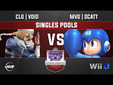 UGC Smash 4 SINGLES POOLS - Vinnie (Sheik, Rosalina) vs AGN/STR | K.I.D. Goggles (Kirby)