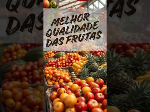 A melhor qualidade das frutas