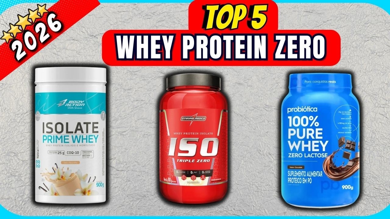 Miniatura da avaliação em vídeo de Suplemento Integralmedica ISO Triple Zero Whey Protein Isolado Baunilha 900g