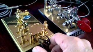 TW Olympic Bug Key Compared to Vibroplex