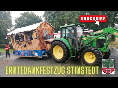 Erntedankfestzug Stinstedt / Loxstedt Festumzug Parade Oktober 2023 😃🎉
