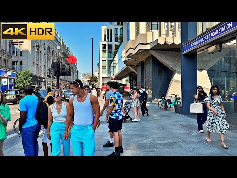 2 Hours of Glamours British Summer Walk | London Walk Compilation [4K HDR]