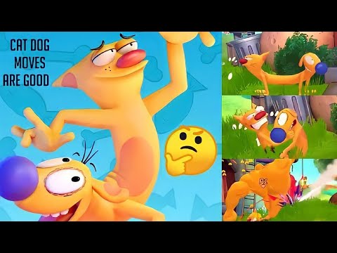 CatDog Showcase – Nickelodeon All-Star Brawl Reaction 🤔