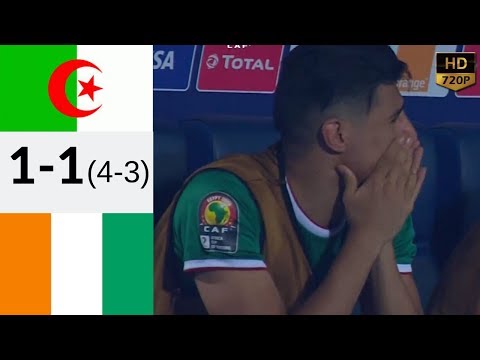 ALGERIA 1-1(4-3) IVORY COAST| HIGHLIGHT EXTENDED | 11/07/19