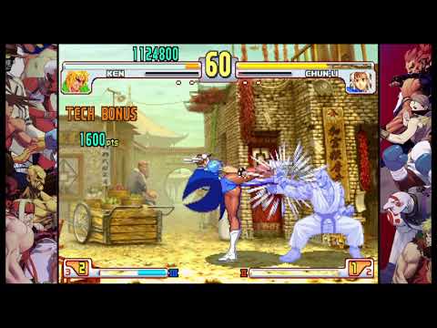 SF3 THIRD STRIKE : CHUN LI SA2 PARRY [ ARCADE MODE ]