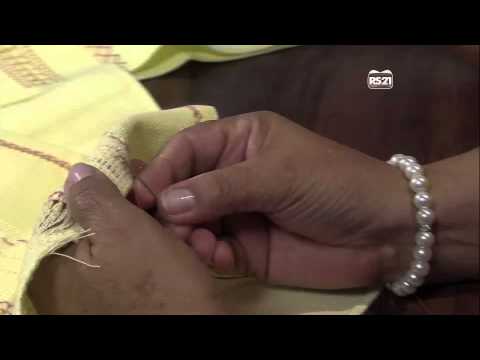 Mulher.com 01/04/2013 Leila Jacob - Pano de copa com faixa de etamine  Parte 1/2