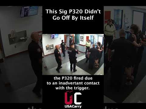 SIG Sauer releases statement on Montville, CT Police Department Negligent Discharge #concealedcarry