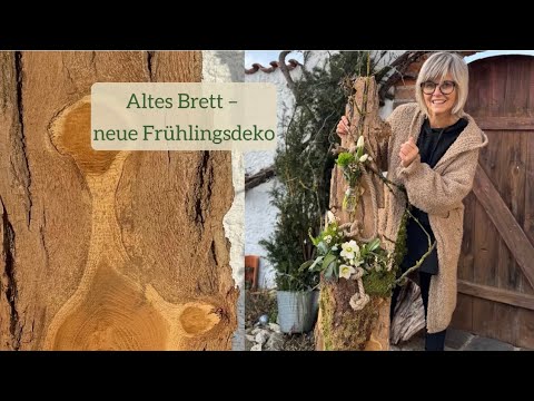 Altes Brett – Naturdeko für Haus & Garten🌷