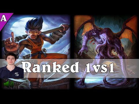 Smite: FNC CaptainTwig - Hun Batz Vs Ah Muzen Cab  - Ranked Match 1vs1 - S2