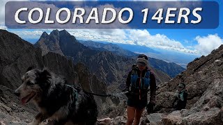 Pacer Summits Challenger Point (14,086') and Kit Carson (14,171') Colorado Mountains! Running VLOG