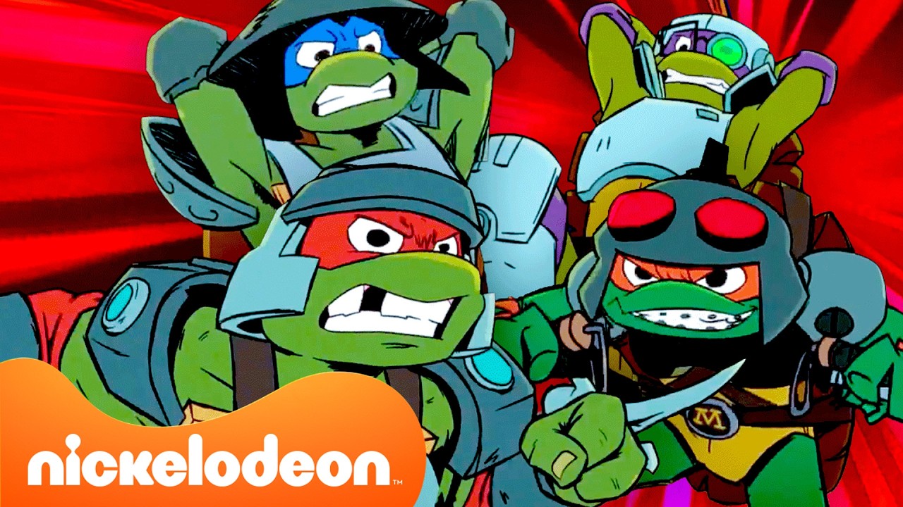 TMNT | 20 MENIT Momen TERKUAT Kura-Kura Ninja! 💪 | Nickelodeon Bahasa
