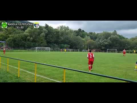 V. LIGA U19 5.Kolo ŠK RADOĽA-OFK TEPLIČKA NAD VÁHOM  ZÁZNAM