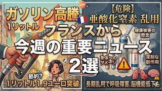 フランス🇨🇵の現実に迫る ガソリン€1.90突破と忍び寄る健康被害