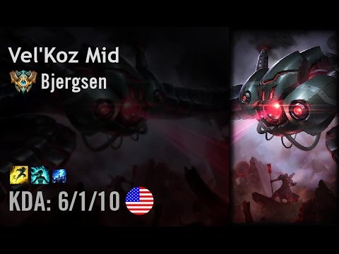 Vel'Koz Mid vs Lux - Bjergsen - NA Challenger Path 6.6