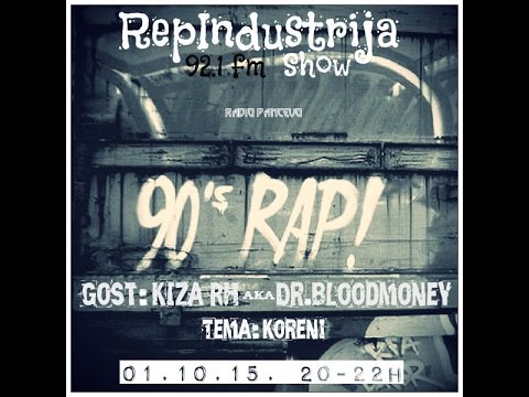 RepIndustrija Show - Kiza RH aka Dr. Bloodmoney / Intervju (Official)