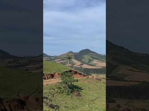 Subindo a serra, parei para mostrar essas belas paisagens no interior de Turvo PR.