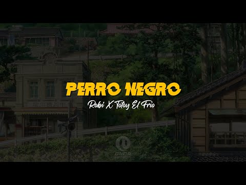 Perro Negro 🖤 | Robi | Totoy El Frío | VIDEO LETRA/LYRICS